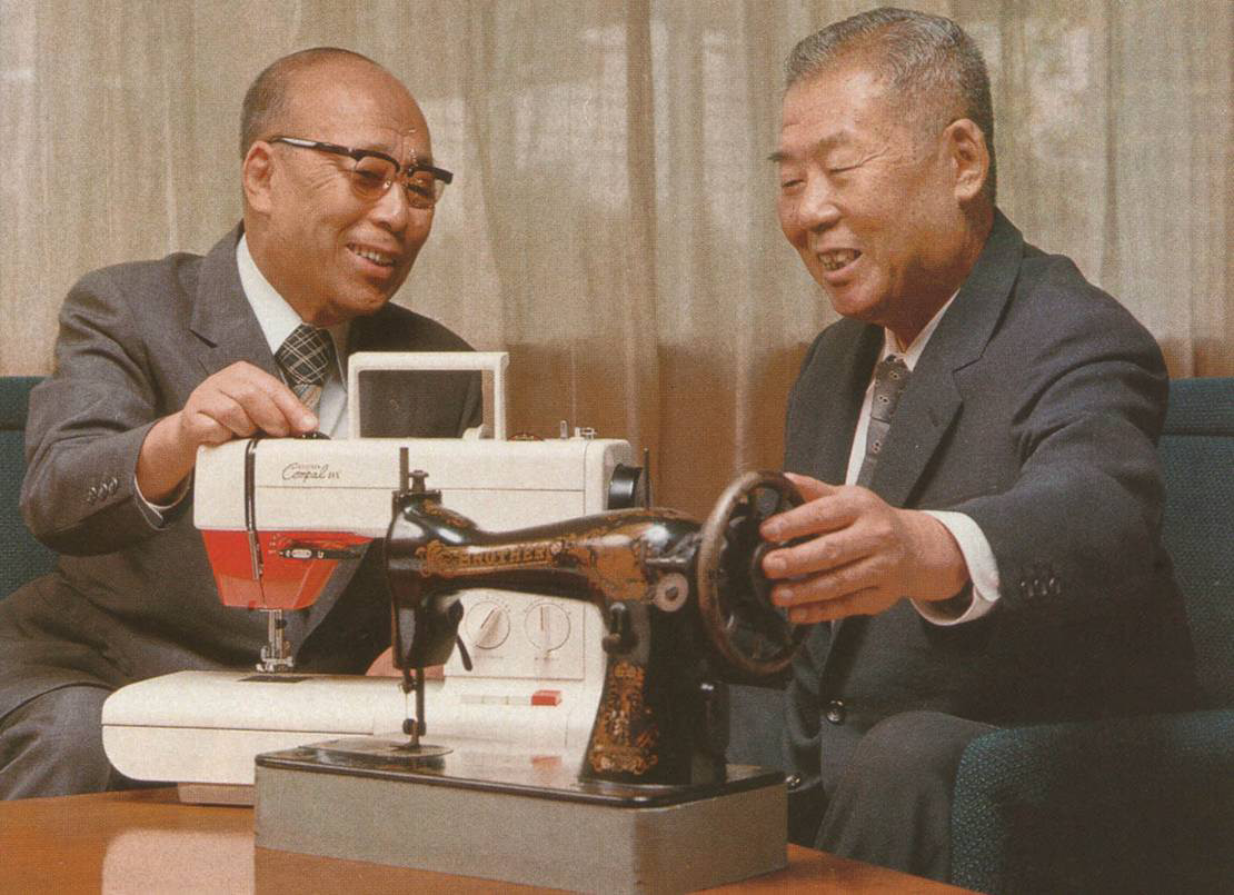 Дзицуити и Масаеси Ясуи – два брата, преемники и основатели компании Brother